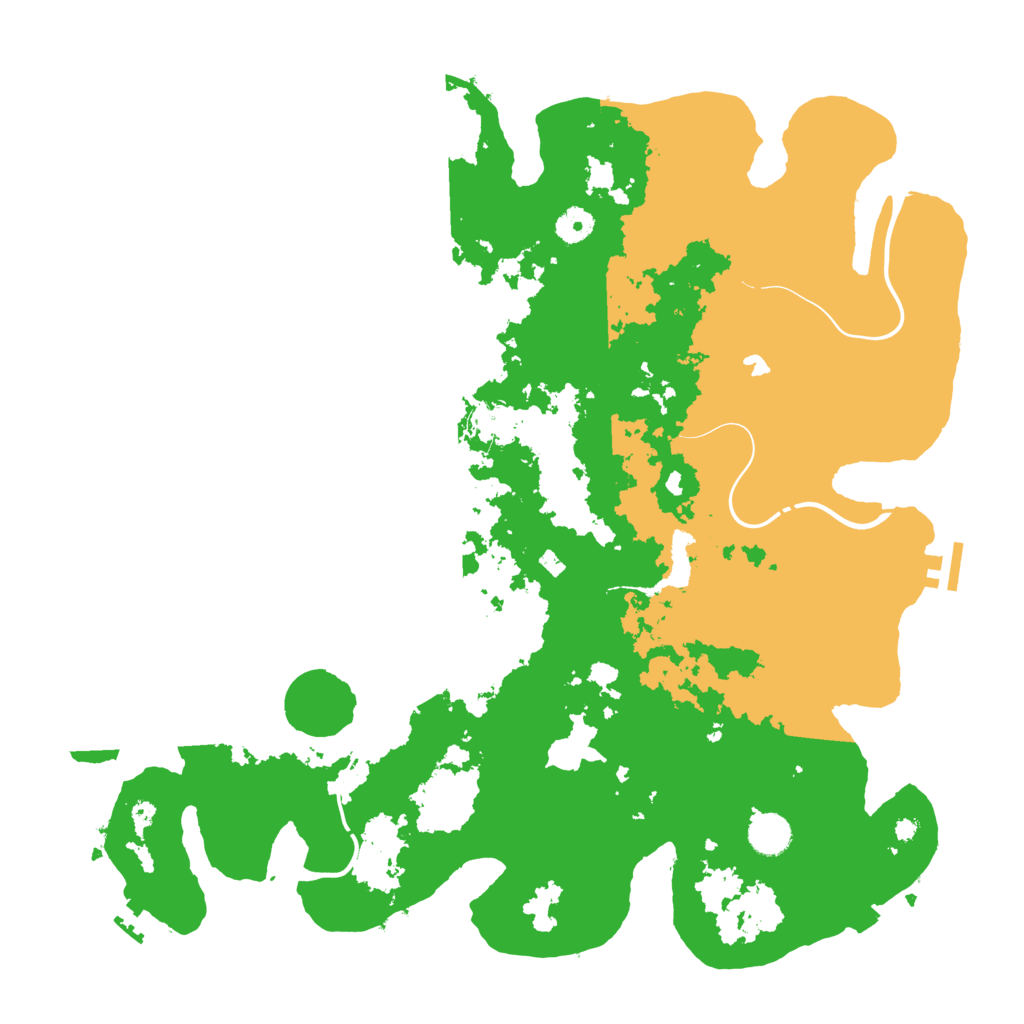 Biome Rust Map: Procedural Map, Size: 4250, Seed: 610735943