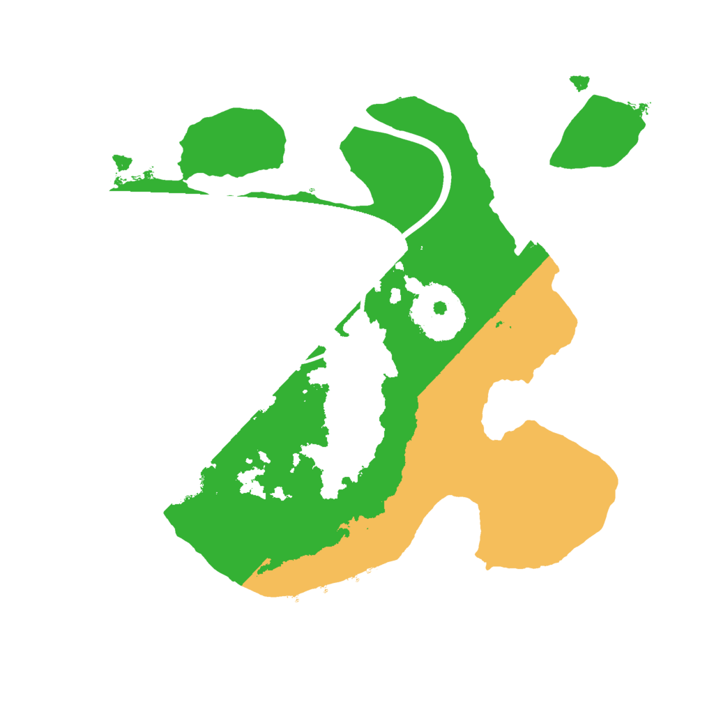 Biome Rust Map: Procedural Map, Size: 2000, Seed: 1272552270