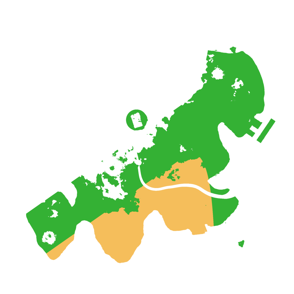 Biome Rust Map: Procedural Map, Size: 2250, Seed: 823689