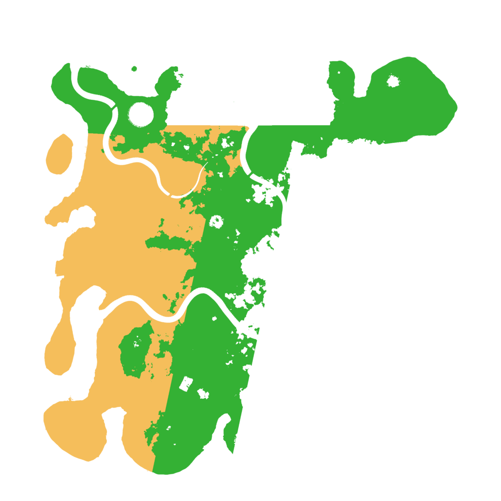 Biome Rust Map: Procedural Map, Size: 3750, Seed: 1804097990