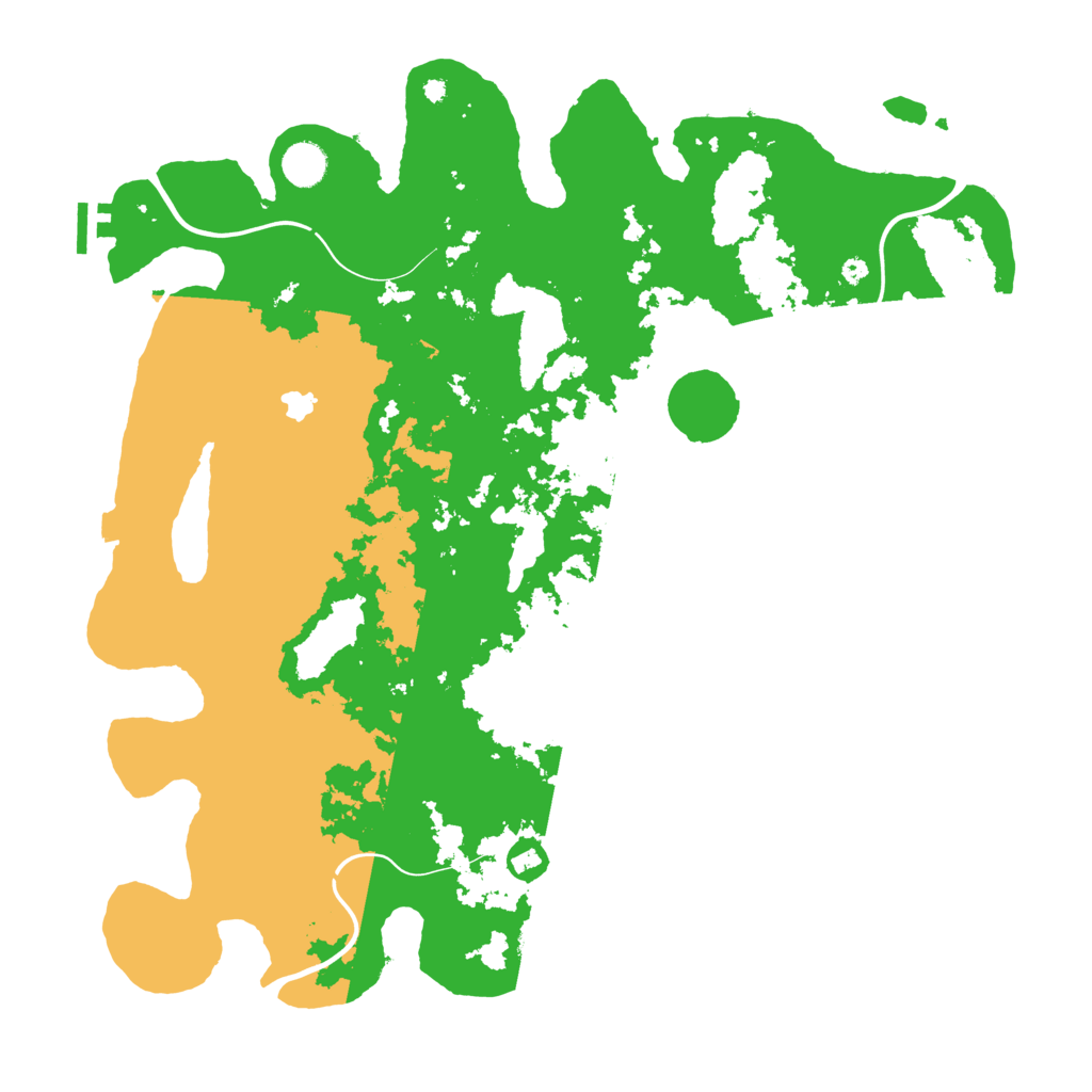 Biome Rust Map: Procedural Map, Size: 4300, Seed: 2178