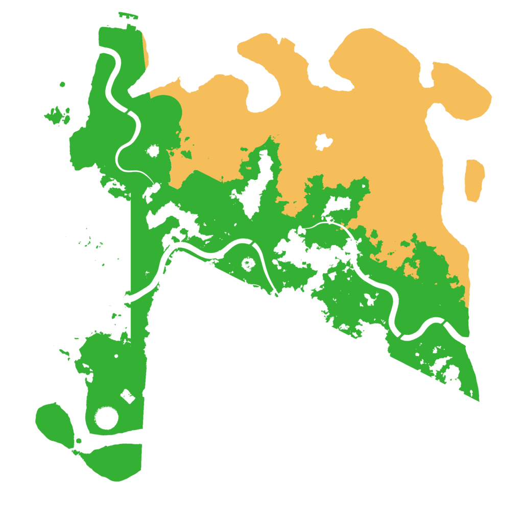 Biome Rust Map: Procedural Map, Size: 4000, Seed: 1325182855