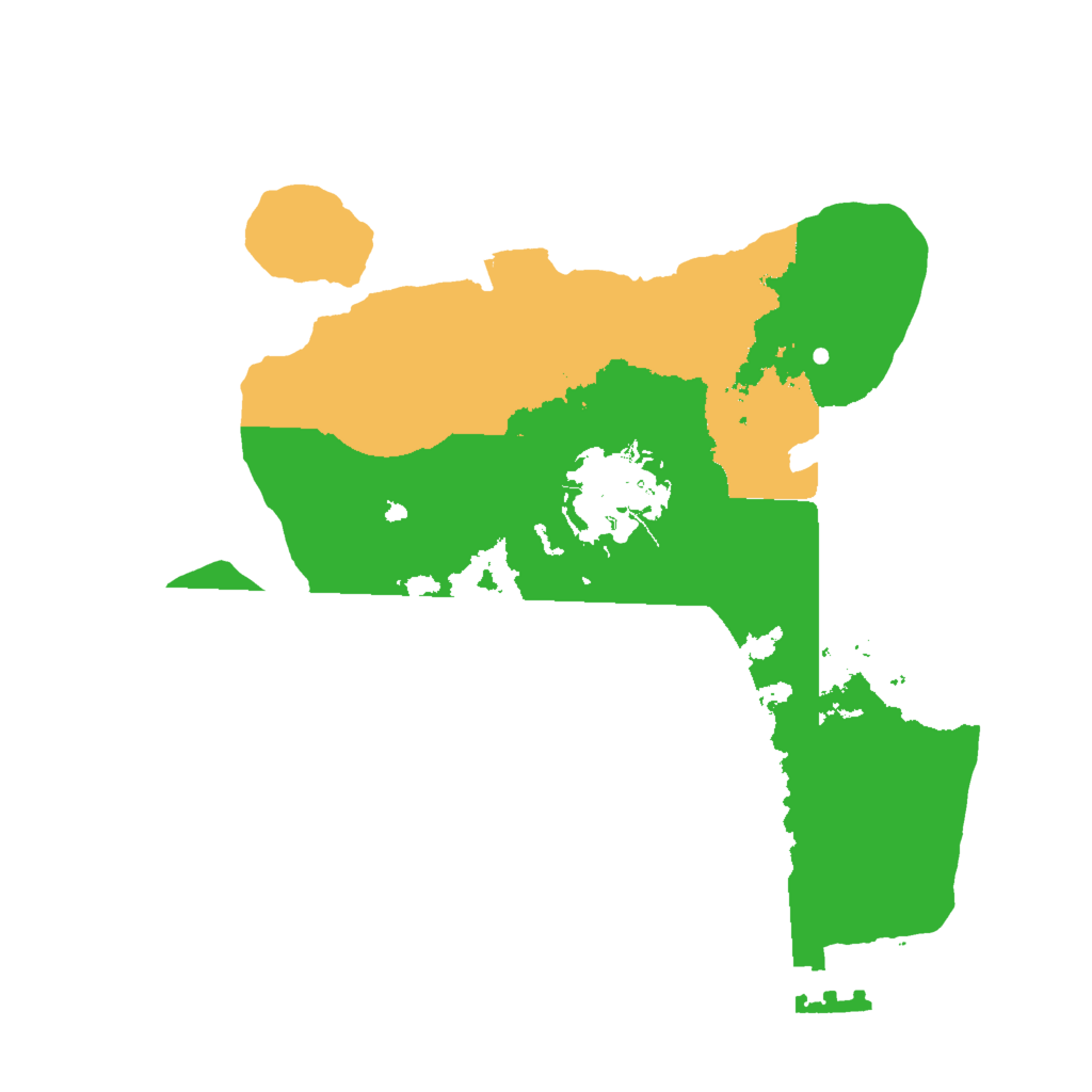 Biome Rust Map: Procedural Map, Size: 2000, Seed: 34782