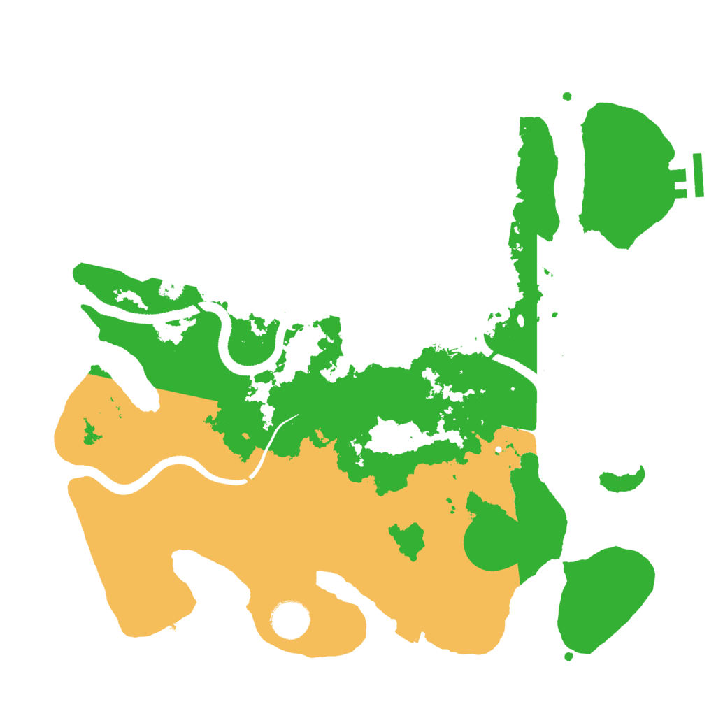 Biome Rust Map: Procedural Map, Size: 3300, Seed: 1348021948