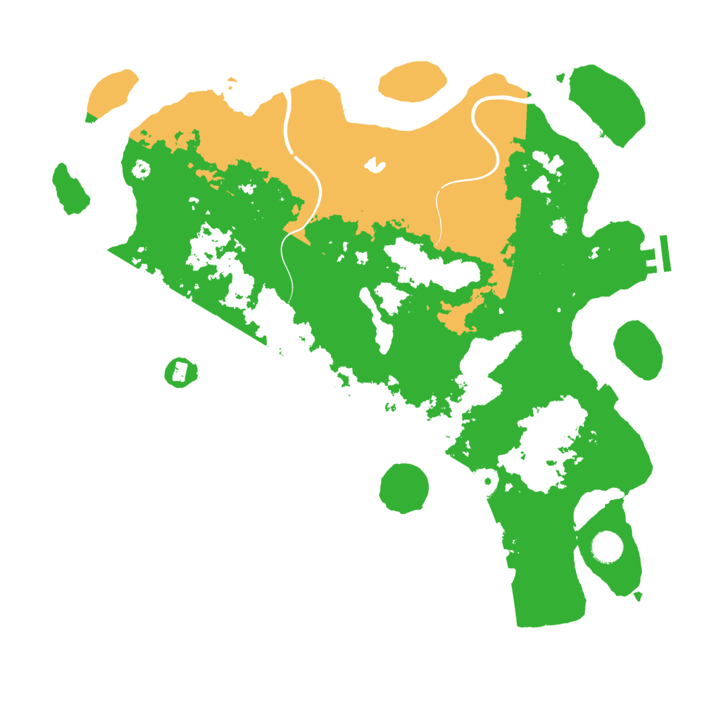 Biome Rust Map: Procedural Map, Size: 4000, Seed: 1143986688