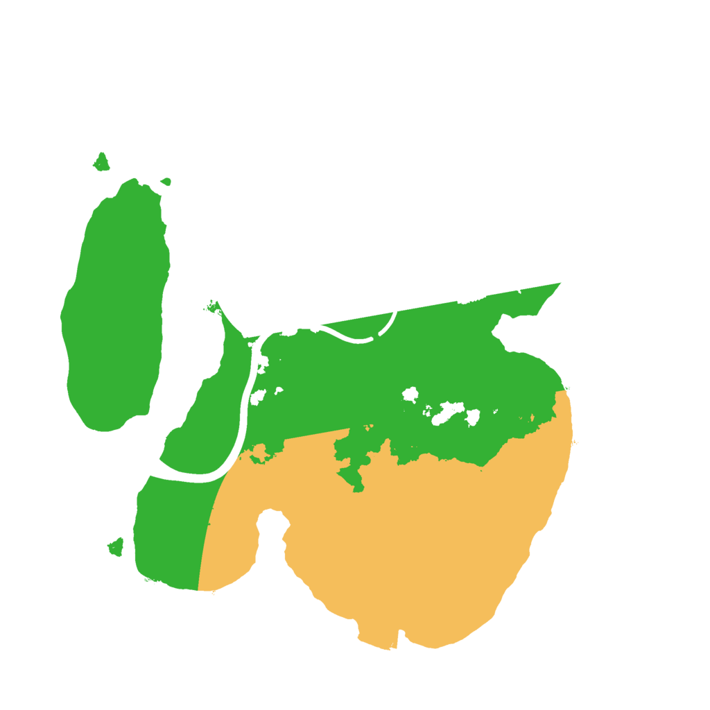 Biome Rust Map: Procedural Map, Size: 2068, Seed: 103