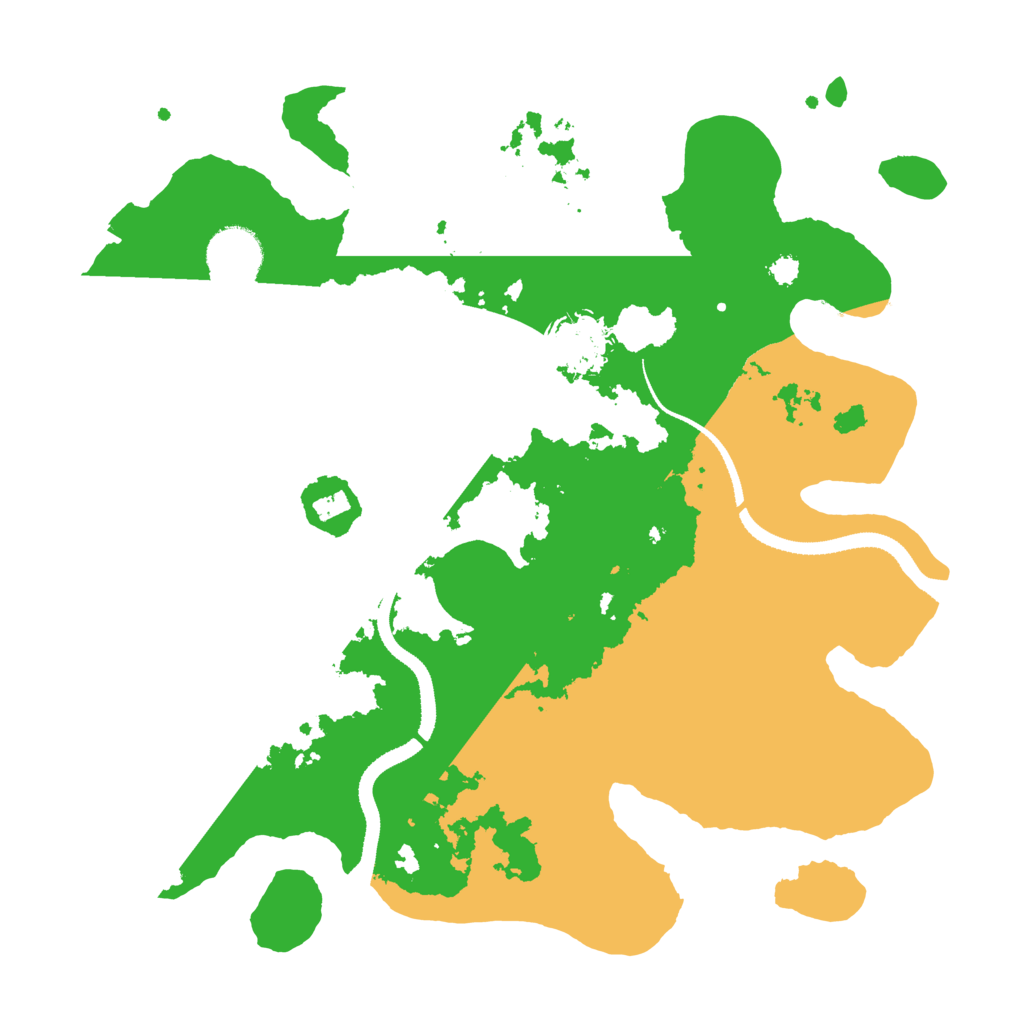 Biome Rust Map: Procedural Map, Size: 3250, Seed: 915948597