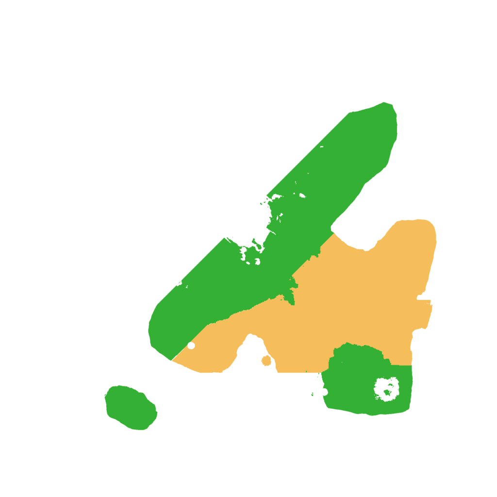 Biome Rust Map: Procedural Map, Size: 2000, Seed: 198387348