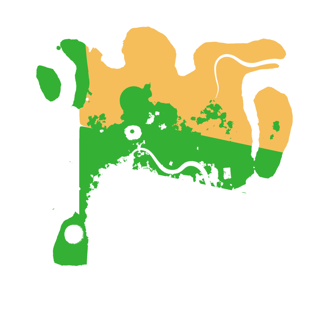 Biome Rust Map: Procedural Map, Size: 3000, Seed: 156973380