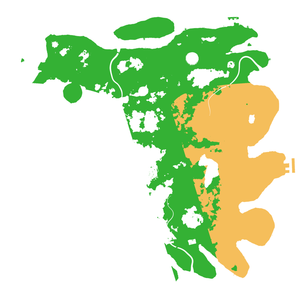 Biome Rust Map: Procedural Map, Size: 4250, Seed: 816632584