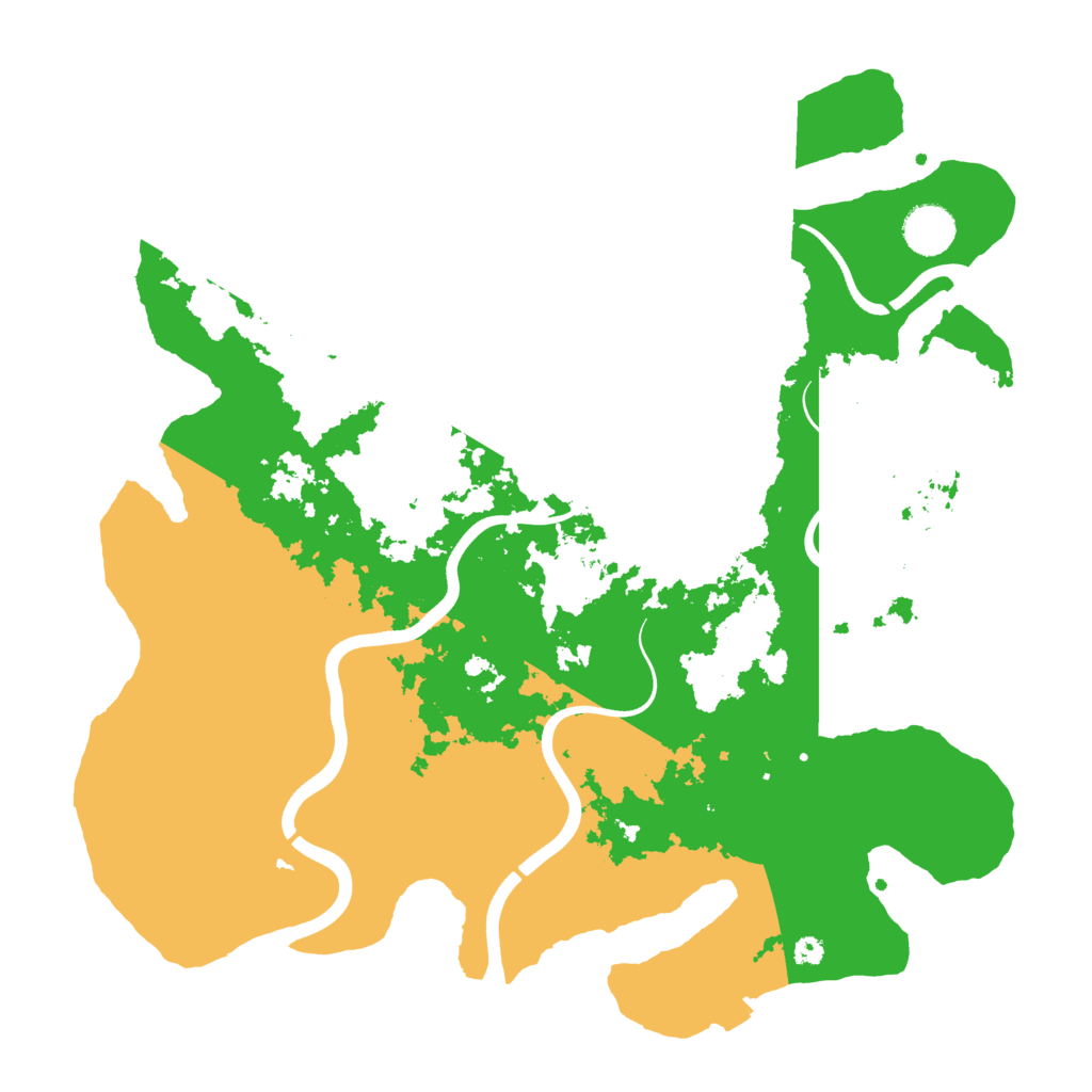 Biome Rust Map: Procedural Map, Size: 3750, Seed: 1299000024