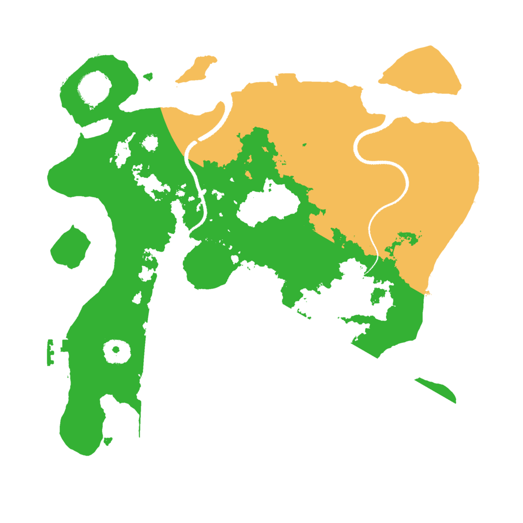 Biome Rust Map: Procedural Map, Size: 3000, Seed: 1548730813