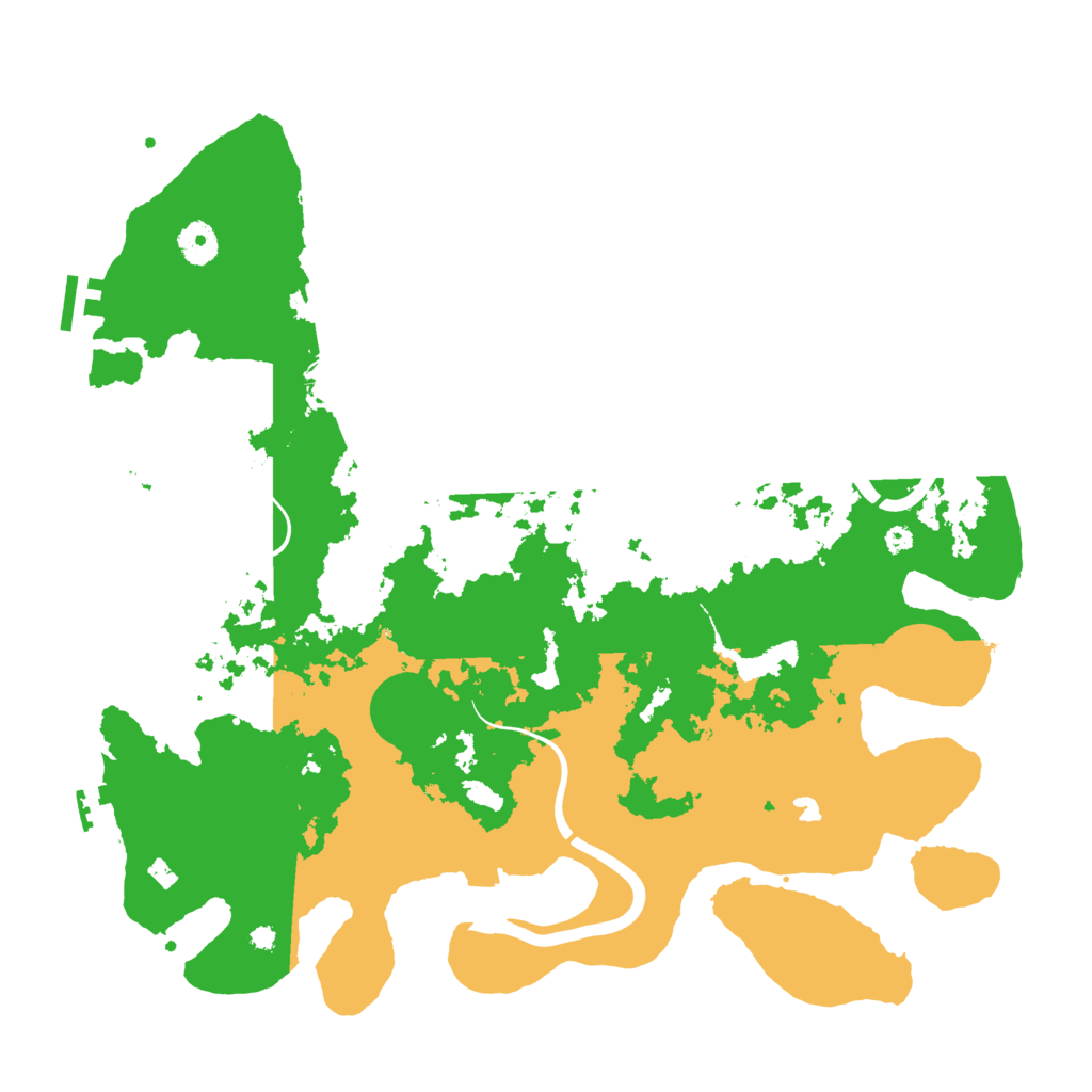 Biome Rust Map: Procedural Map, Size: 4000, Seed: 895528687