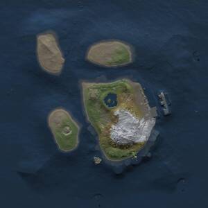 Thumbnail Rust Map: Procedural Map, Size: 1500, Seed: 967483397, 2 Monuments