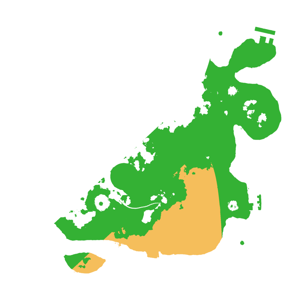 Biome Rust Map: Procedural Map, Size: 3000, Seed: 1483299437