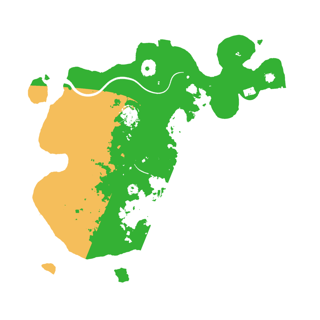 Biome Rust Map: Procedural Map, Size: 3000, Seed: 1013887877