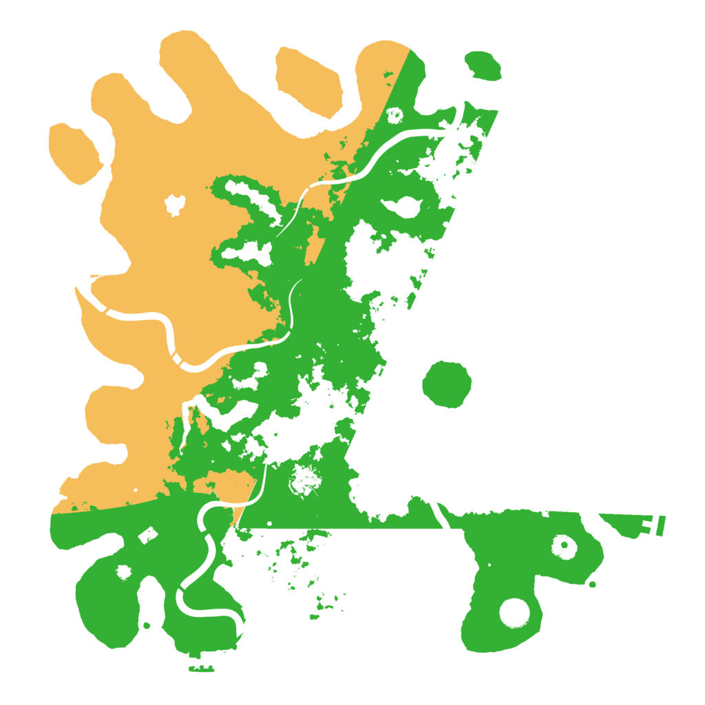 Biome Rust Map: Procedural Map, Size: 4250, Seed: 625214530