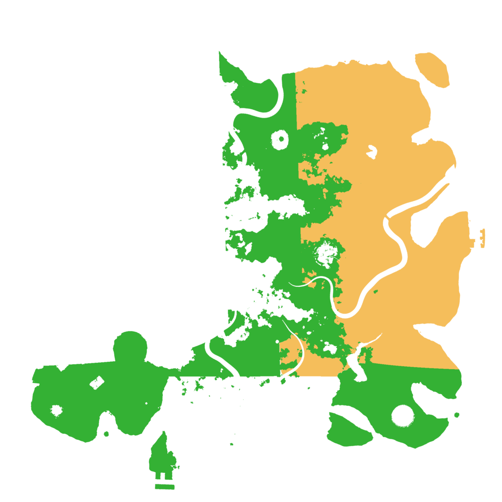 Biome Rust Map: Procedural Map, Size: 4000, Seed: 647364747