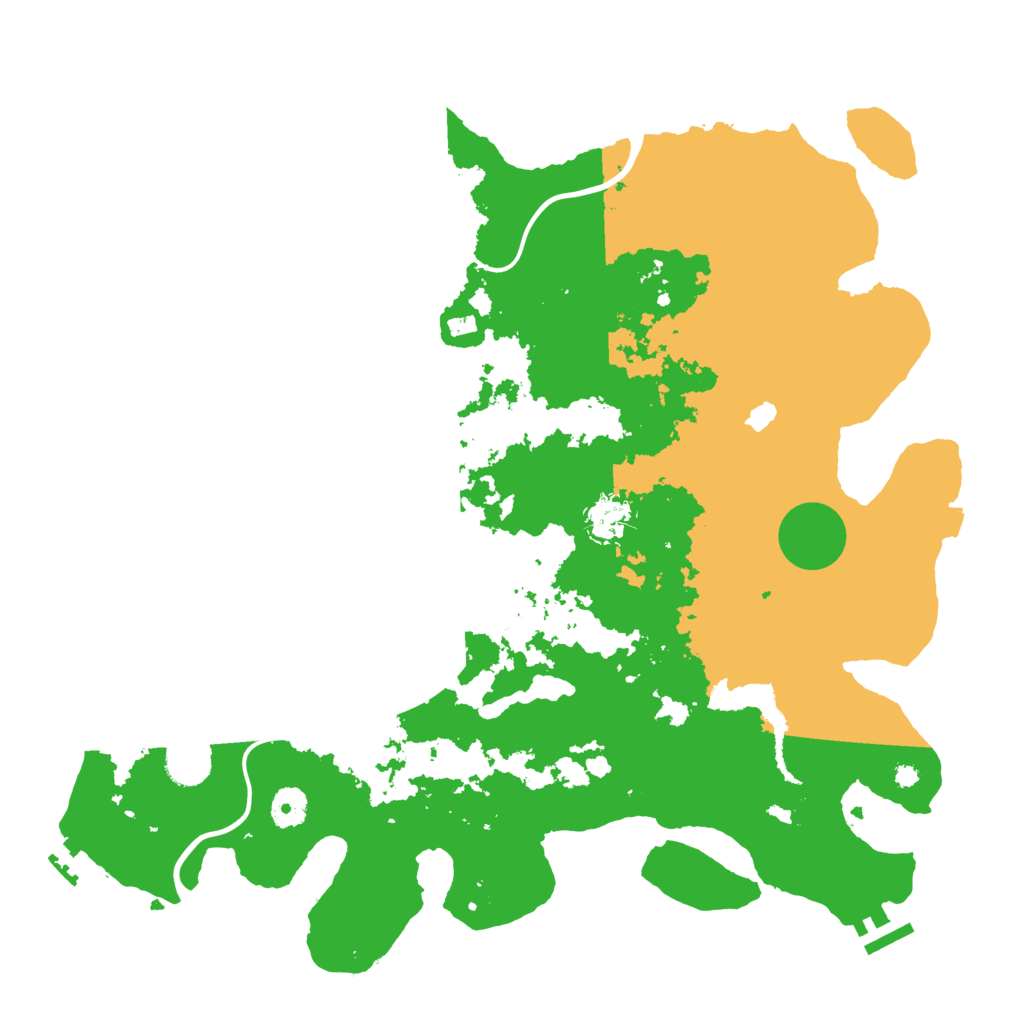 Biome Rust Map: Procedural Map, Size: 4000, Seed: 647364747