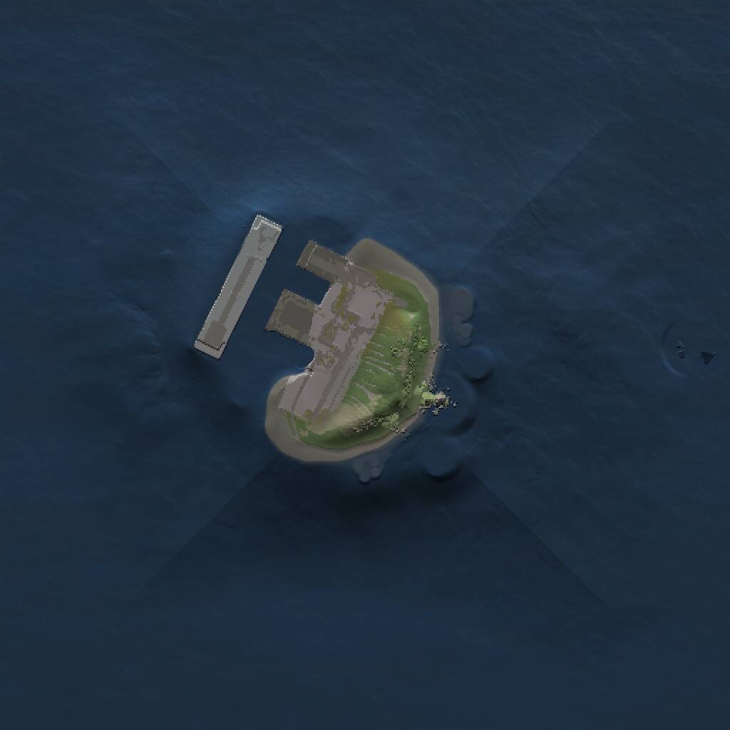 Rust Map: Procedural Map, Size: 1000, Seed: 1871239257, 2 Monuments