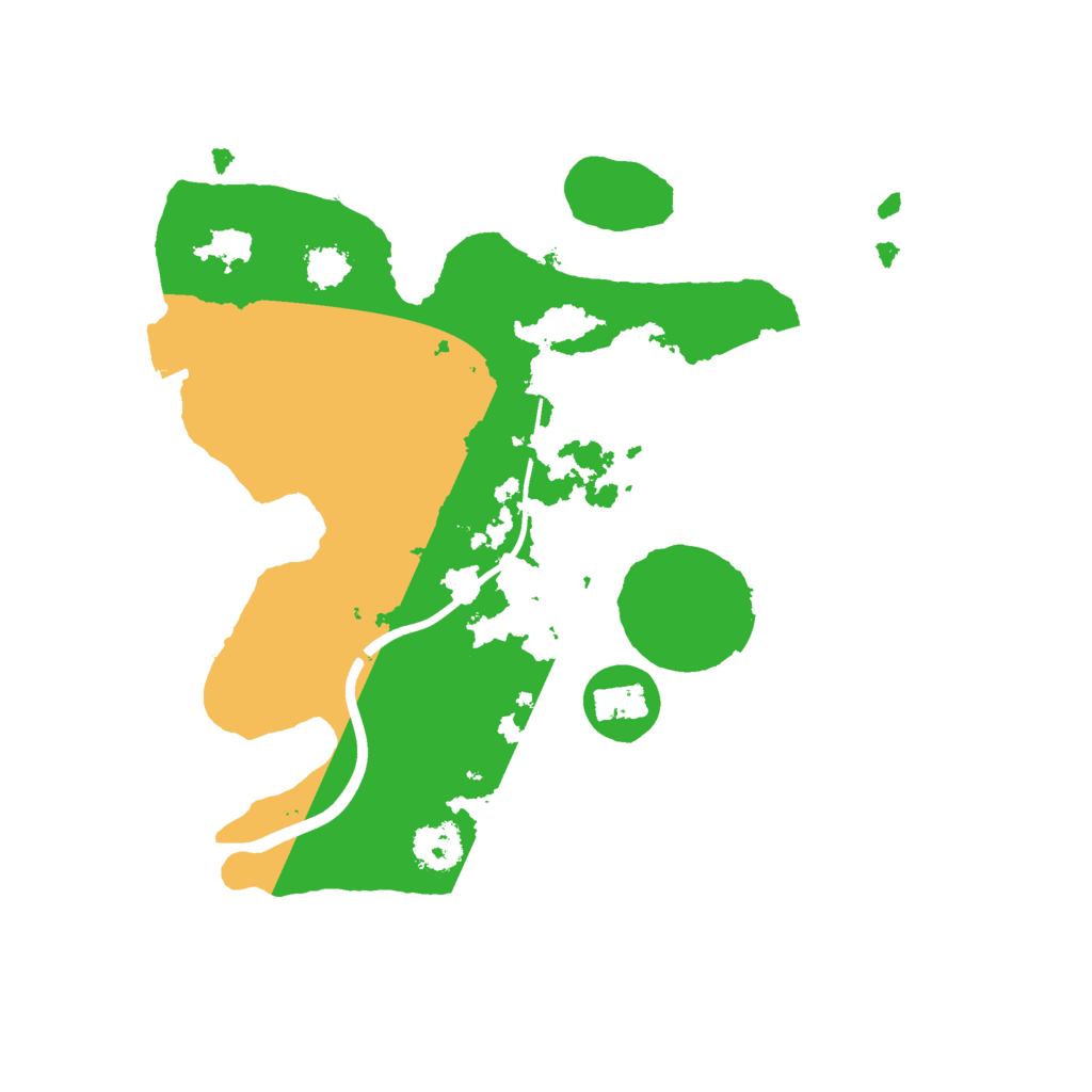 Biome Rust Map: Procedural Map, Size: 2300, Seed: 50636676