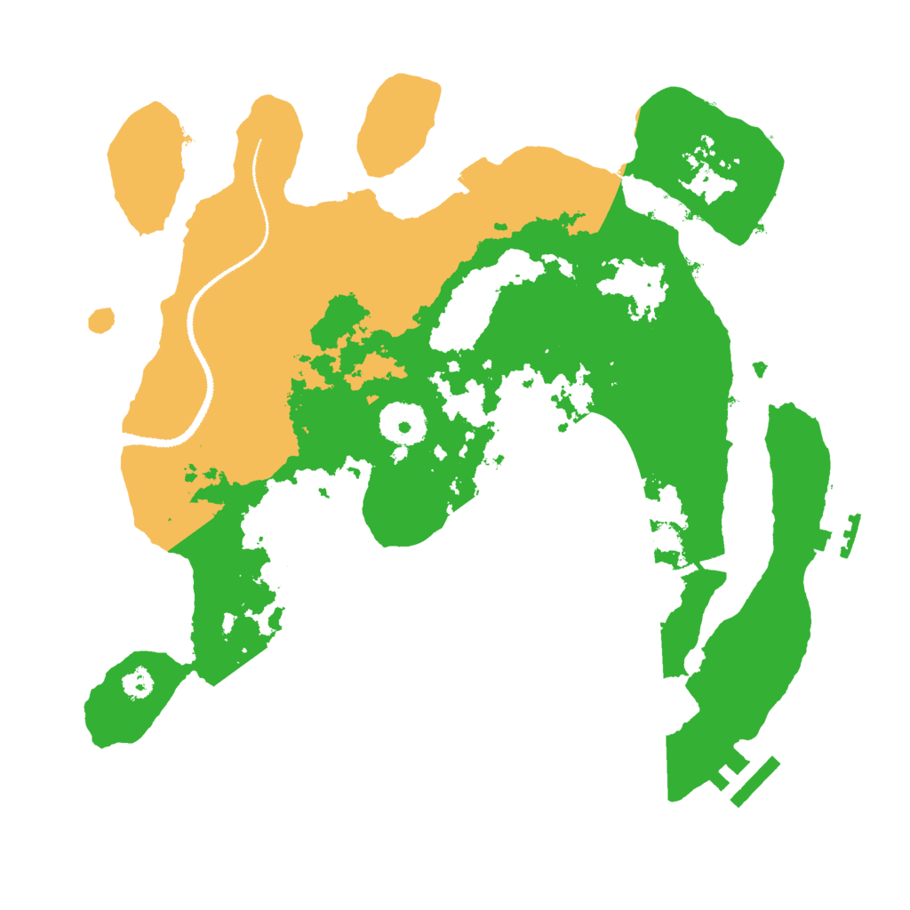 Biome Rust Map: Procedural Map, Size: 3000, Seed: 342