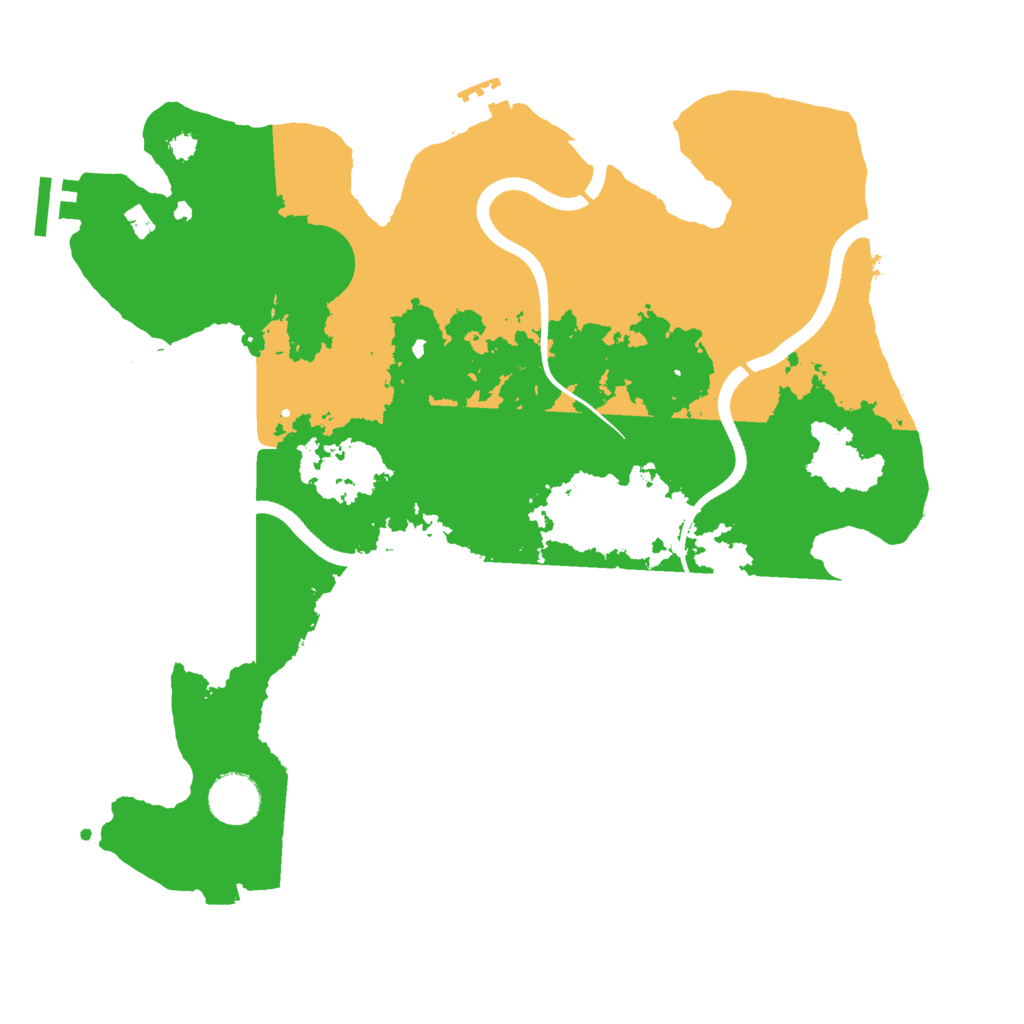 Biome Rust Map: Procedural Map, Size: 3500, Seed: 771521743