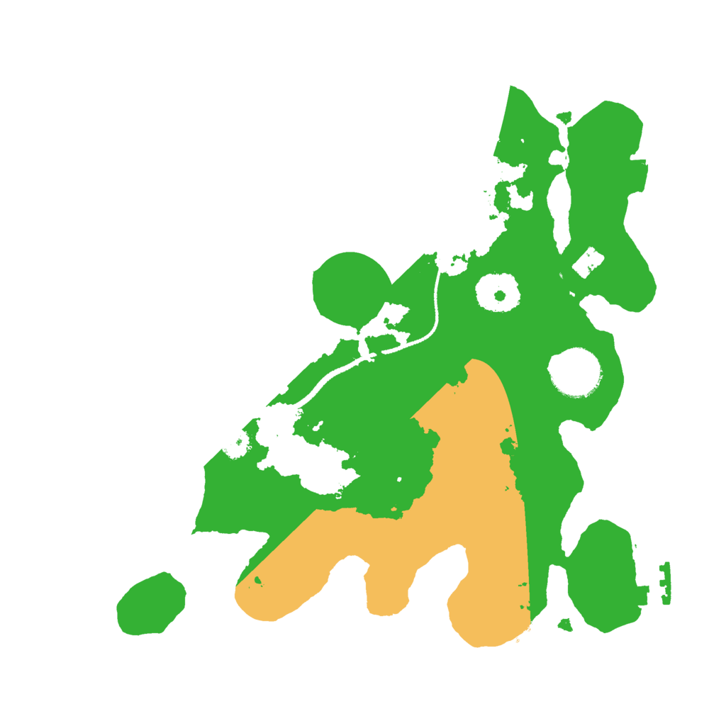 Biome Rust Map: Procedural Map, Size: 2600, Seed: 271587941