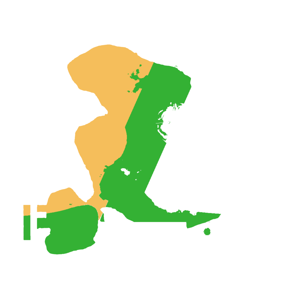 Biome Rust Map: Procedural Map, Size: 1700, Seed: 25