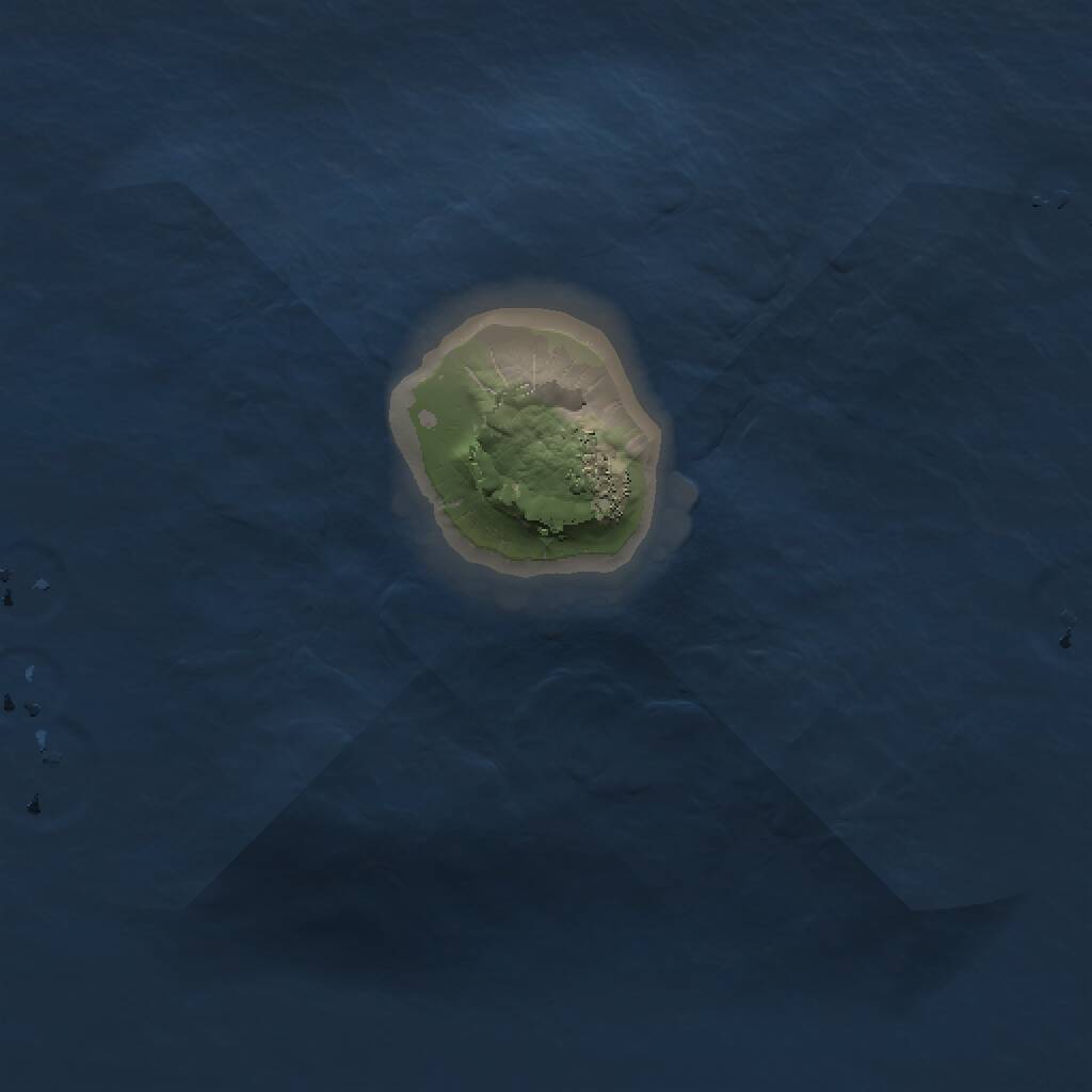 Rust Map: Procedural Map, Size: 1000, Seed: 1217000, 1 Monuments