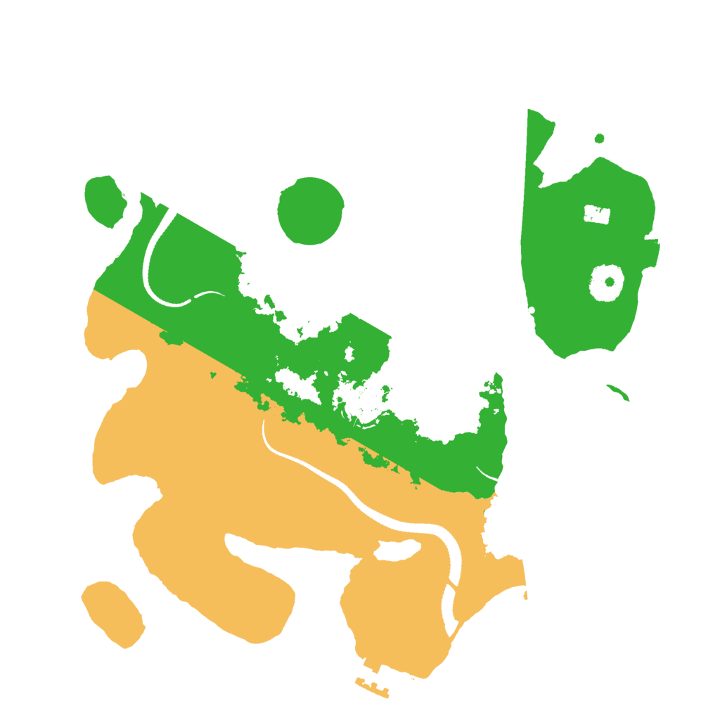 Biome Rust Map: Procedural Map, Size: 3000, Seed: 513626234