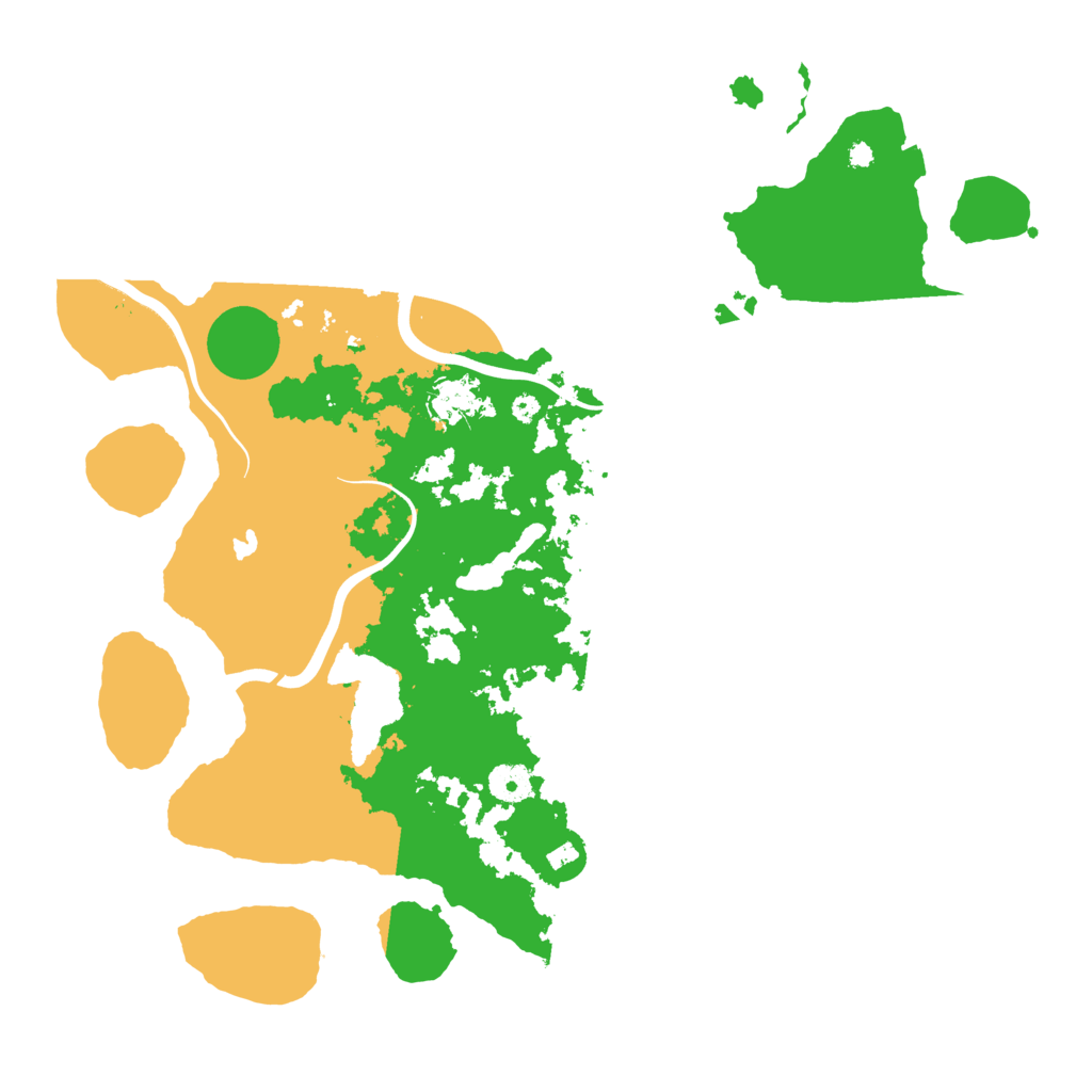 Biome Rust Map: Procedural Map, Size: 4000, Seed: 79262056