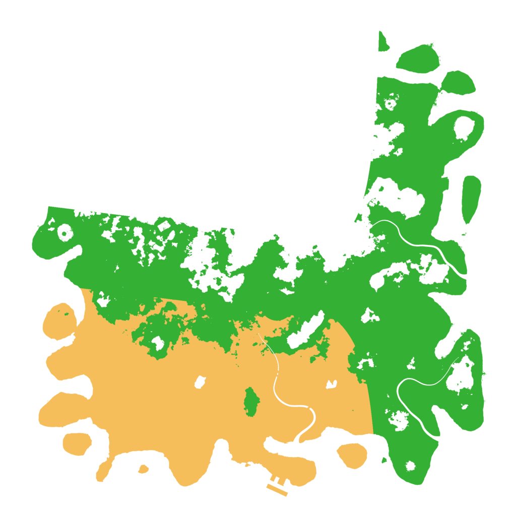 Biome Rust Map: Procedural Map, Size: 4750, Seed: 1916791424