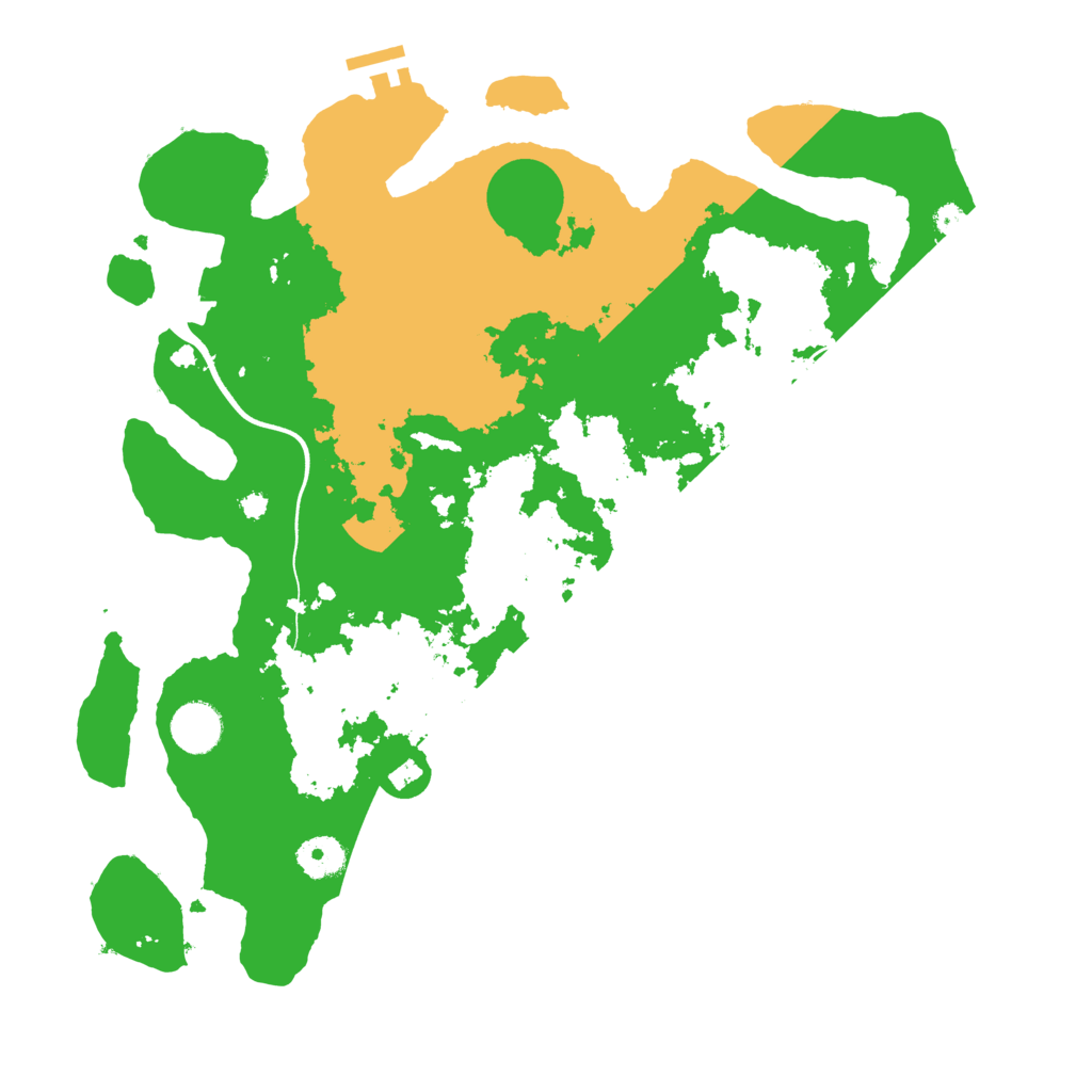 Biome Rust Map: Procedural Map, Size: 3750, Seed: 1147474183