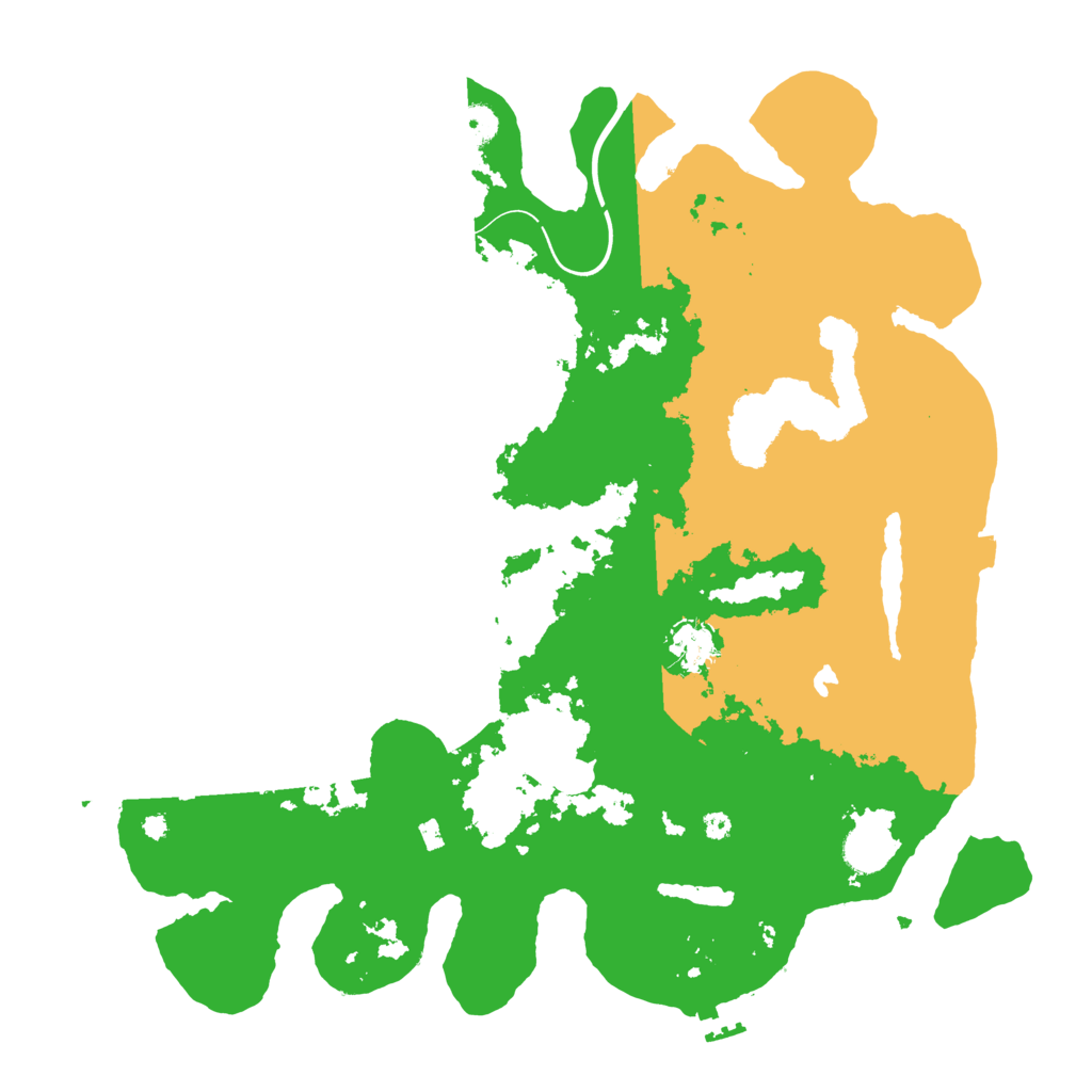 Biome Rust Map: Procedural Map, Size: 4000, Seed: 37584296