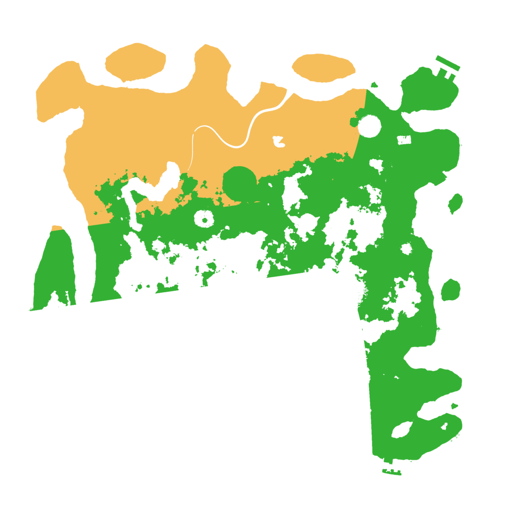 Biome Rust Map: Procedural Map, Size: 4000, Seed: 1781810132