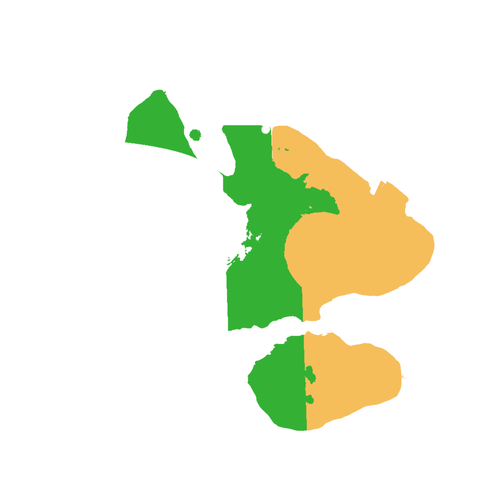 Biome Rust Map: Procedural Map, Size: 1750, Seed: 874029958