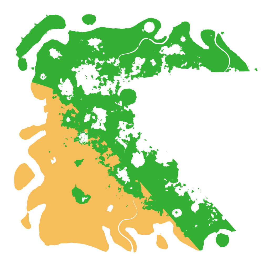 Biome Rust Map: Procedural Map, Size: 4500, Seed: 11473647