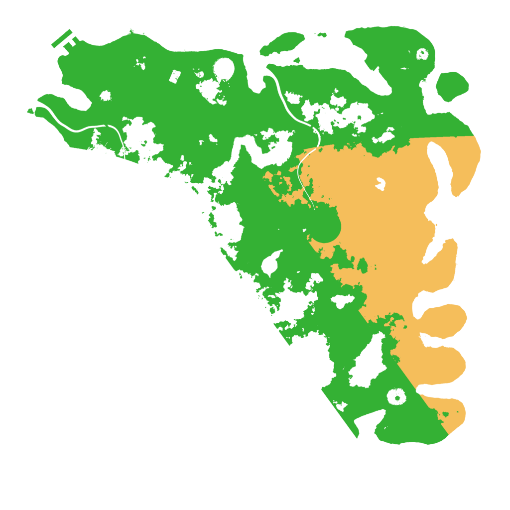 Biome Rust Map: Procedural Map, Size: 4250, Seed: 249177603