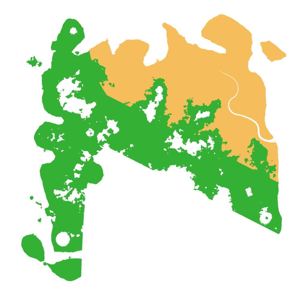 Biome Rust Map: Procedural Map, Size: 3900, Seed: 1325182855