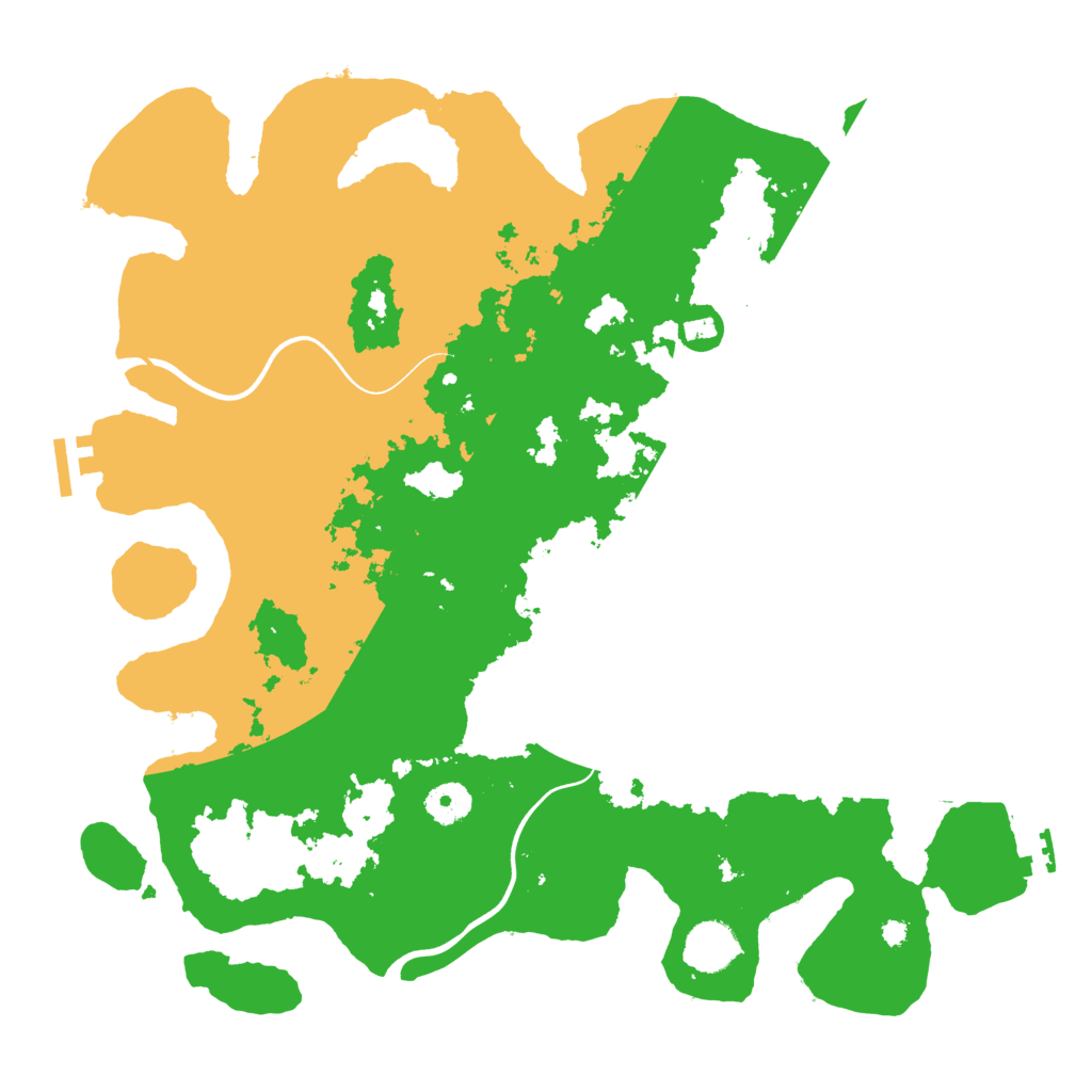 Biome Rust Map: Procedural Map, Size: 3800, Seed: 1037545392
