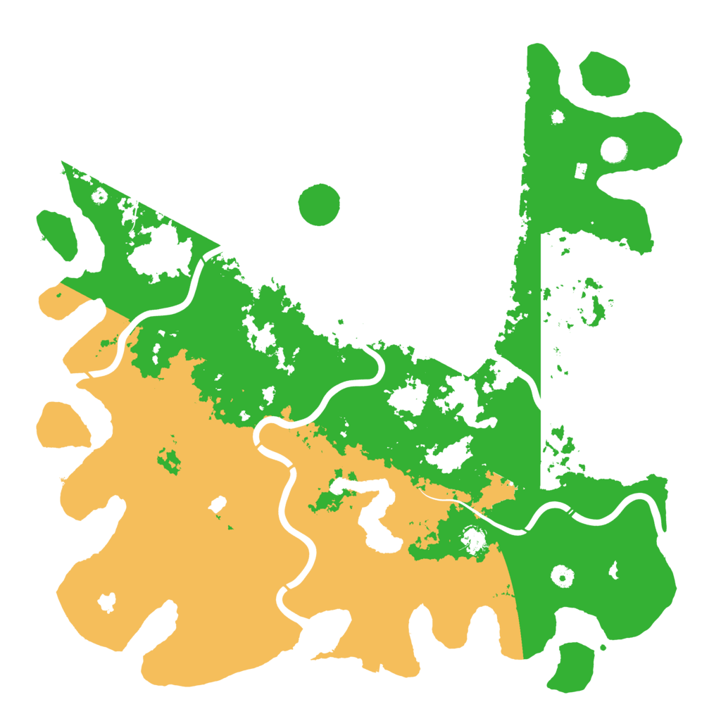 Biome Rust Map: Procedural Map, Size: 4800, Seed: 1787299087