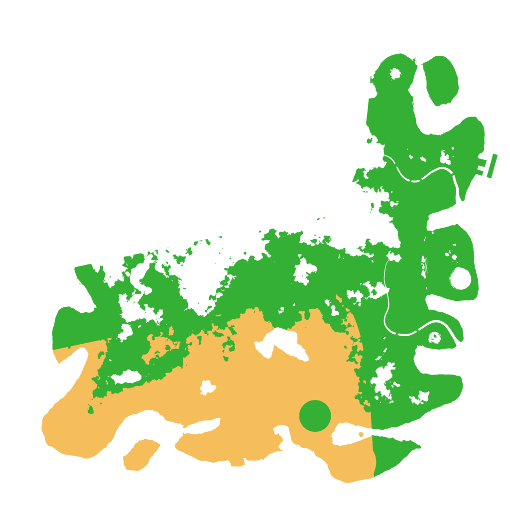 Biome Rust Map: Procedural Map, Size: 4250, Seed: 2085231212