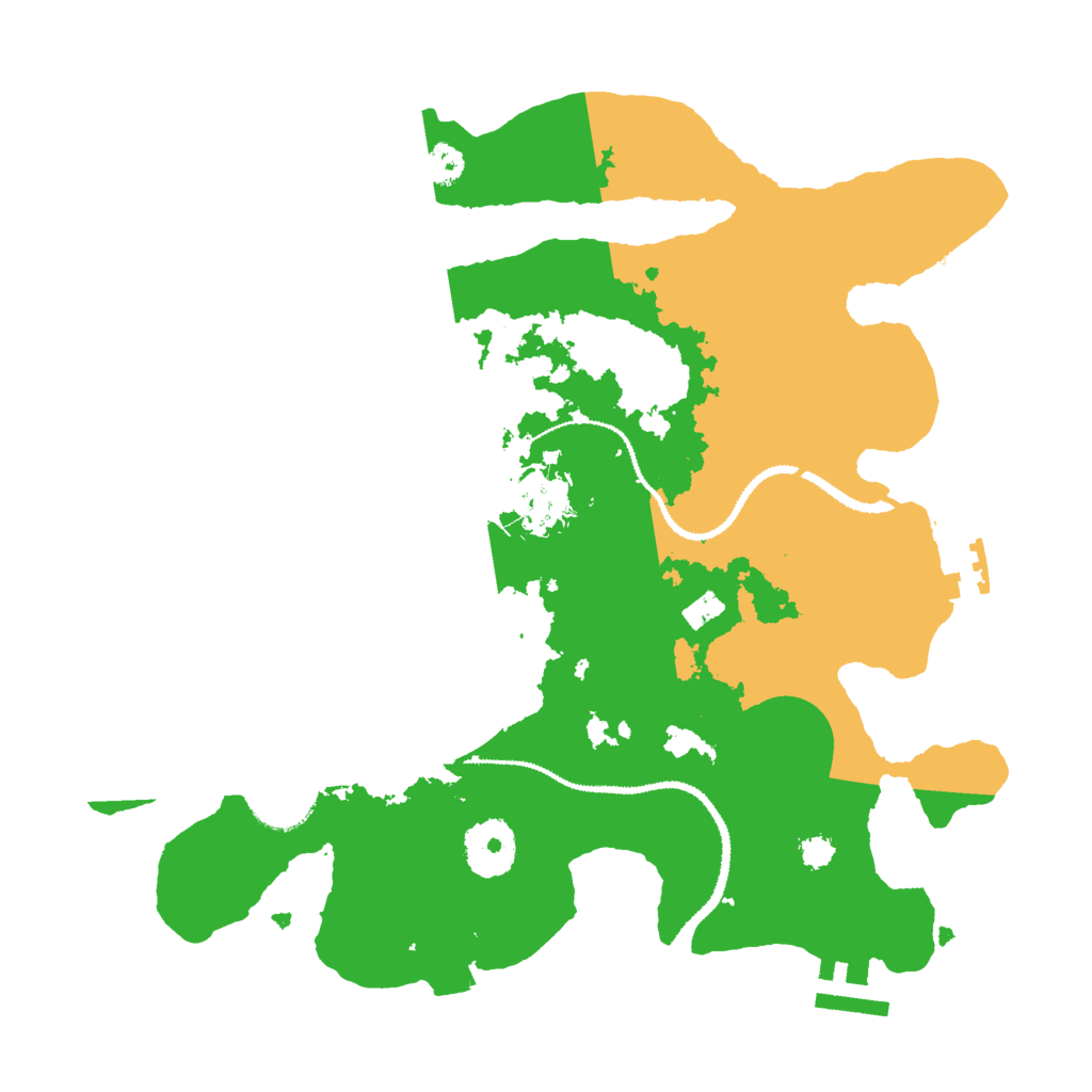 Biome Rust Map: Procedural Map, Size: 3000, Seed: 1406589