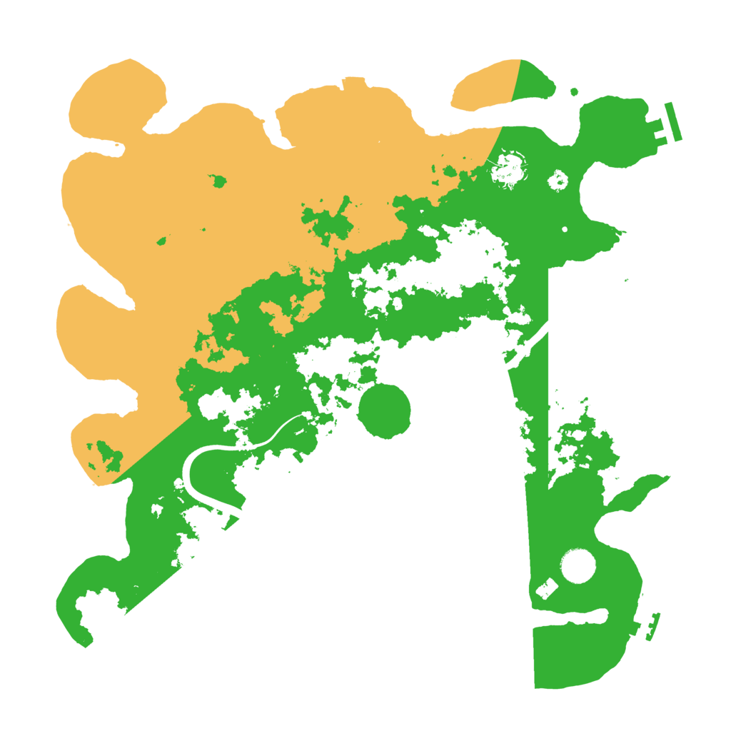 Biome Rust Map: Procedural Map, Size: 3750, Seed: 1490636856
