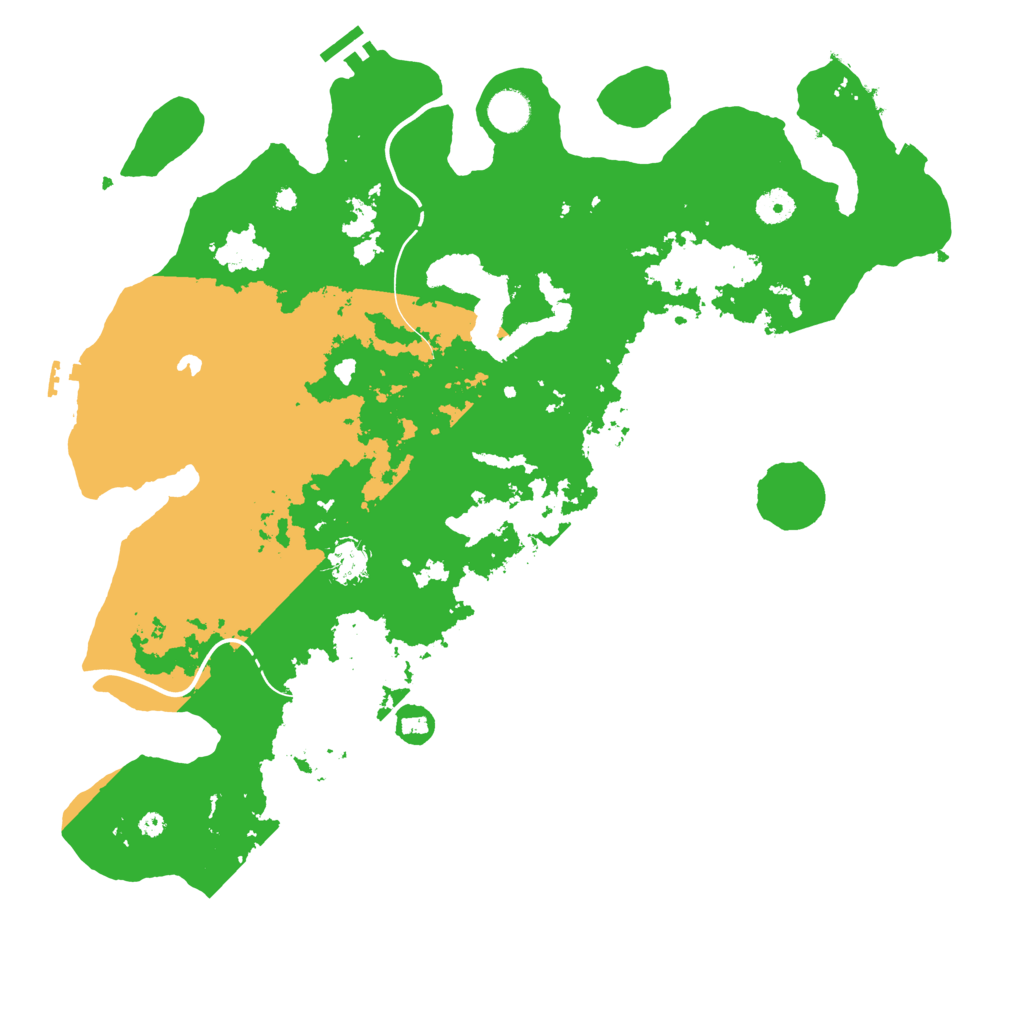 Biome Rust Map: Procedural Map, Size: 4250, Seed: 6244