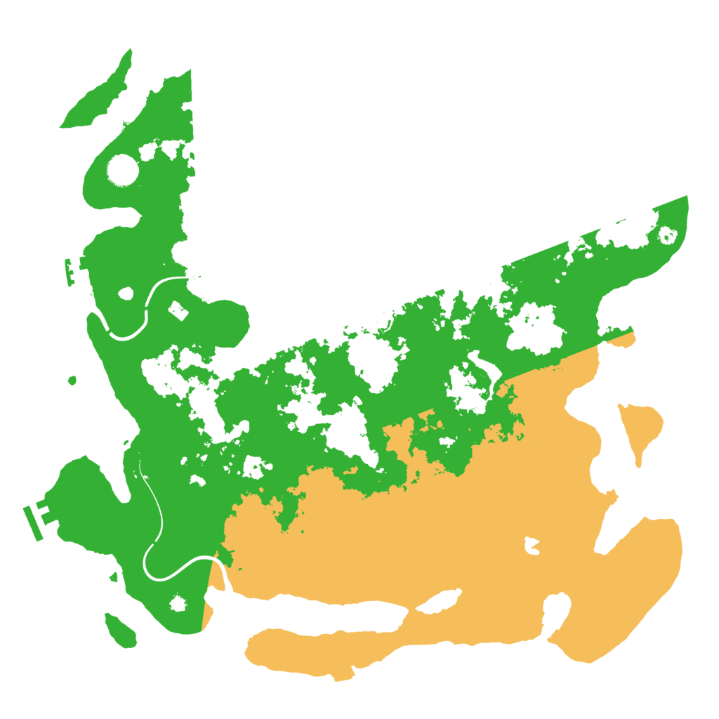 Biome Rust Map: Procedural Map, Size: 4000, Seed: 62354890