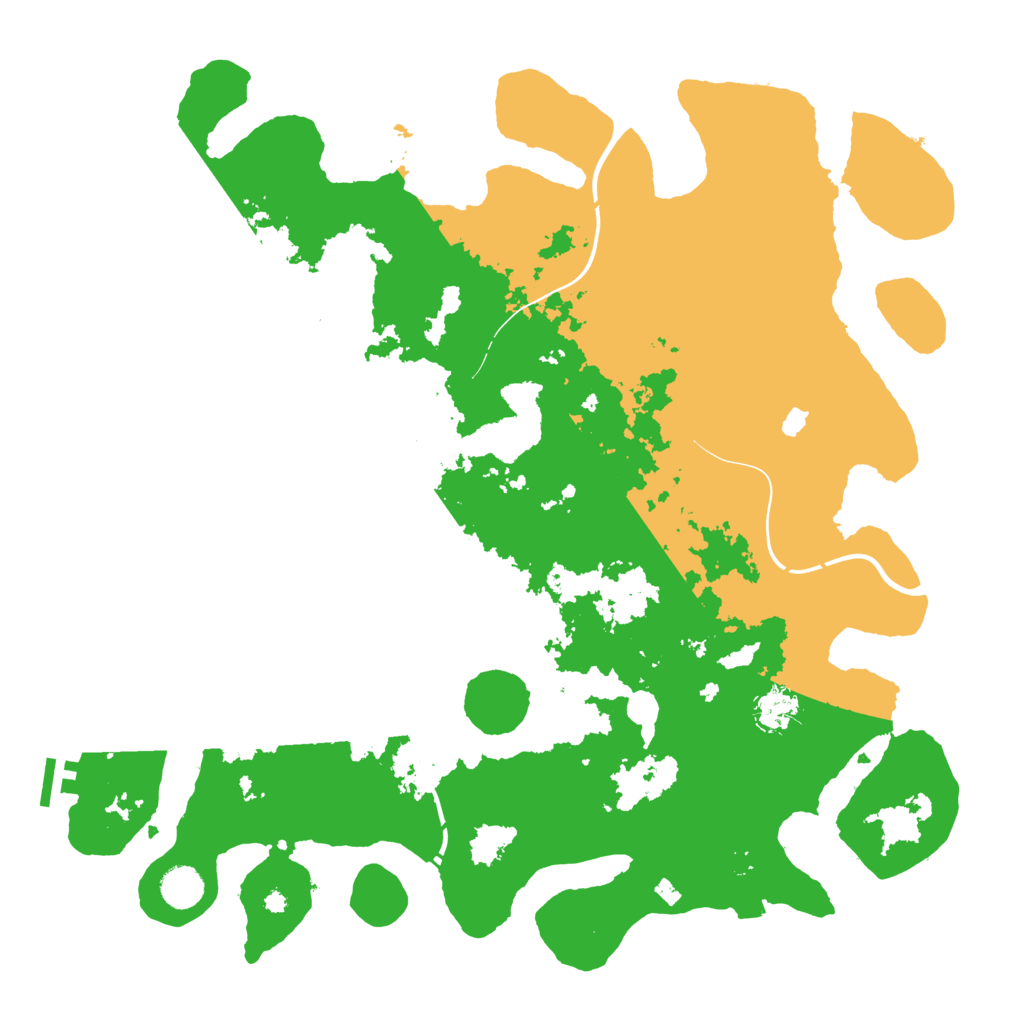 Biome Rust Map: Procedural Map, Size: 4250, Seed: 276054709