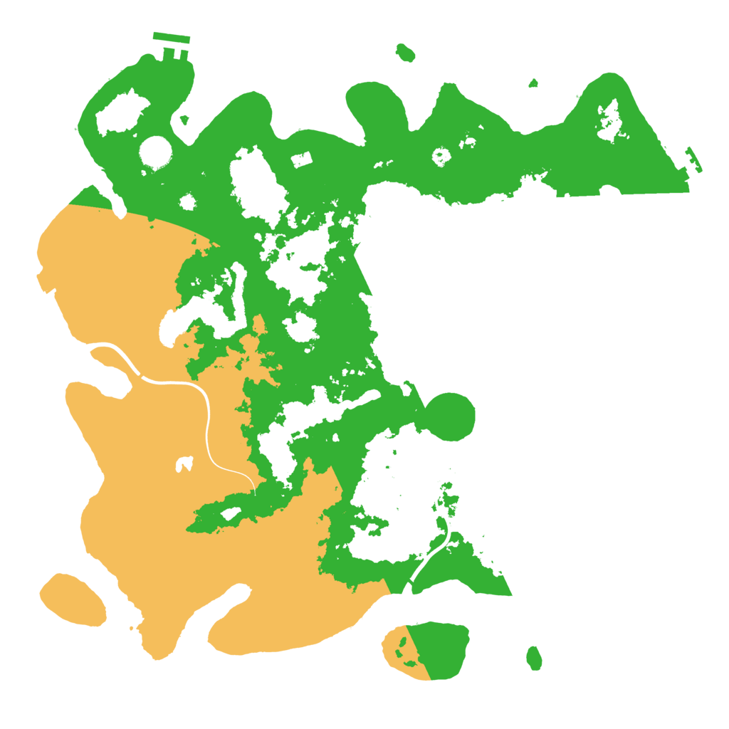 Biome Rust Map: Procedural Map, Size: 4000, Seed: 683349726