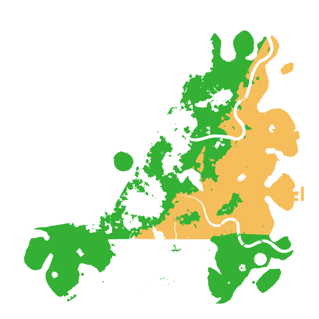 Biome Rust Map: Procedural Map, Size: 4502, Seed: 8